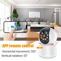 SANSCO camara PTZ de seguridad para el hogar, Monitor de bebé con seguimiento automático de personas, IA, WIFI, 4MP, vigilancia IP, Eseecloud - details 4