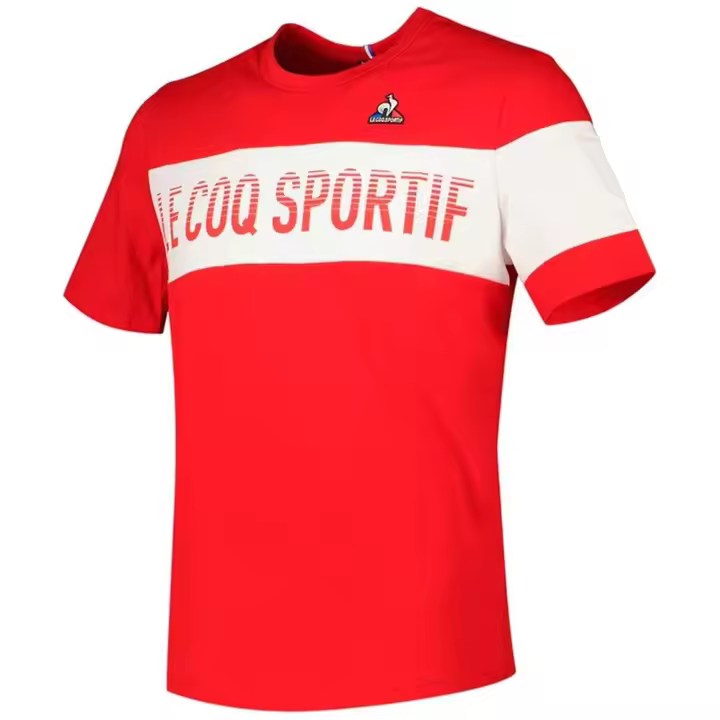 Camiseta de Manga Corta Le Coq Sportif  para hombre en color rojo - 1