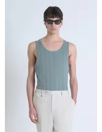 Camiseta Antony Morato verde canale tira - 1