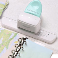 Pulverizador De Papel Ajustable Para Diario Planificador 1PC De Tamaño 3 Agujeros Capacidad De 8 Hojas Adecuado Para A5 A6 A7 Tamaños Cuadernos De Papeles Y Scrapbooking - details 4
