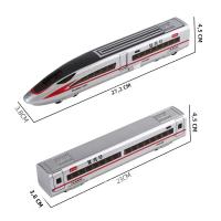 Modelo De Tren De Alta Velocidad FuXing a Escala 1:60 Con Control Remoto Luz Y Sonido Regalo De Adorno Para Jóvenes De 14 Años Y Adelante Metal - details 9