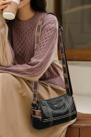 Bolso Bandolera De Cuero Genuino De Color Sólido De Alta Calidad Para Mujer 2023 Bolso De Mano De Mujer Estilo Tote Fashion - details 7