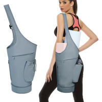 Bolsa para Esterilla de Yoga de gran Aperture, WIDE, with Bolsillo impermeable y Cordón ajustable para botellas de Agua. - details 8