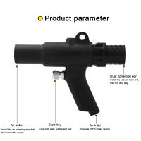 NuoDunco Pistola De Aire Portátil Recogedor De Polvo Y Suciedad Para Coche Herramienta De Limpieza Pneumática Doble Propósito Tamaño 150mm - details 6