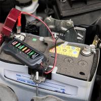 Prueba De Batería Digital 12V Con 6 Luces LED Mini Herramienta Diagnóstica Para Autobús Y Auto Prueba De Batería Y Generador - details 1