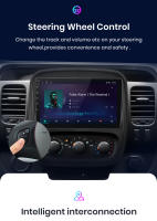 Junsun Radio Coche para Renault Trafic 3 2014 2015 2016 2017 2018 2019 2020 2021 para Opel Vivaro B 2014 2015 2016 2017 2018 Inalámbrico CarPlay Android Auto AI Voice 2 din Pantalla Coche Android Auto Multimedia Navegación GPS Auto radio - details 9