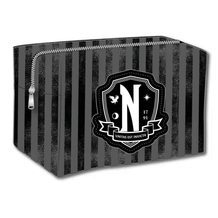 Neceser Aseo Viaje Polipiel Wednesday 11.0 X 6.4 X 20.0 Cm (Cerdá 2500003029) - 1