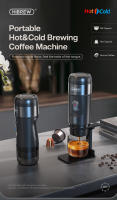 HiBREW H4A Máquina de Café Portátil para Coche de 80W con Caja de Regalo, Extracción a 15 Bar DC 12V, Cafetera de Cápsulas 3-en-1 Caliente/Fría - details 0