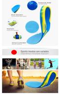 Nuevos Silicona Gel Plantar Fasciitis Cuidado De Los Pies Ortopédico Masajeador Insertos De Zapato Absorción De Choque Unisex - details 6