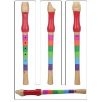 SLADE Flauta De Harpa De Madera Con Ocho Agujeros Instrumento Musical De Sirena Para Niños Juguete Educativo Profesional - details 9