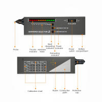 Bolígrafo De Indicador LED Para Pruebas De Diamantes Selectores De Joyas Con Almacenamiento En Bolsa Herramienta De Detector De Precisión Alta - details 5