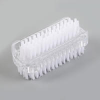 Cepillo De Limpieza Para Uñas Doble Cara Herramienta De Manicura Y Pedicura Ideal Para Uñas De Los Dedos Y Los Pies Material Plástico Y Nylon Tamaño 8*4cm - details 7