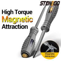 Pincel De Destornillador Eléctrico Multifunción STONEGO Con Inducción AC Y Detector De Voltaje Herramienta De Reparación Para Electricistas - details 0