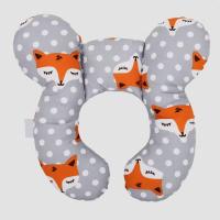 Almohada De Viaje Para Bebé Soporte Para Cuello Y Cabeza Mejorada Almohada De Cuello Para Asiento De Coche Y Carrito De Compras Unisex Edad 1-3 Años Relleno De Poliéster / Algodón - details 8