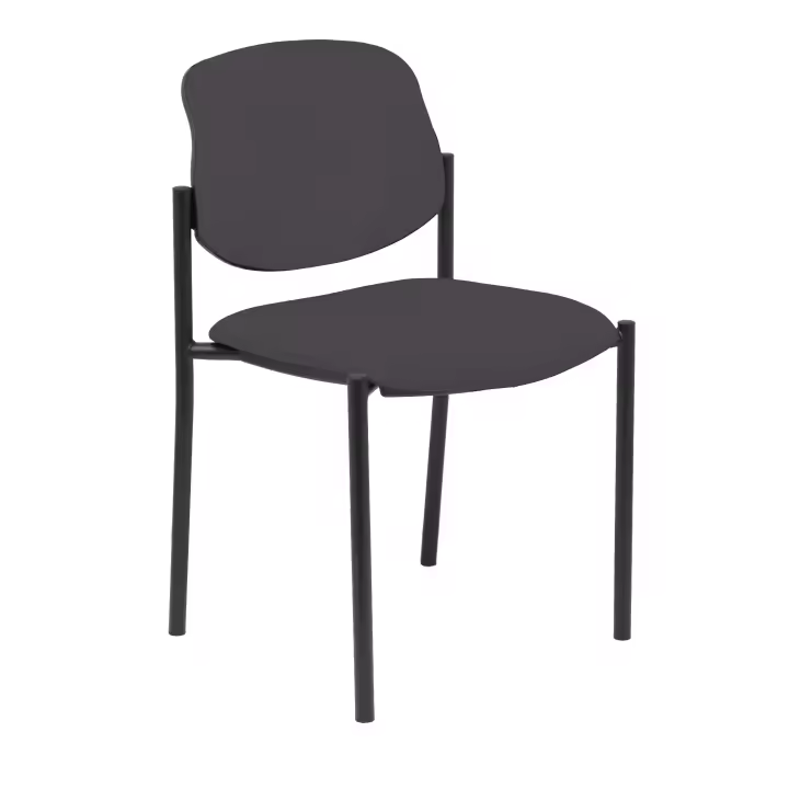 Piqueras Y Crespo Silla Bali Gris Oscuro para Oficina y Hogar - 1