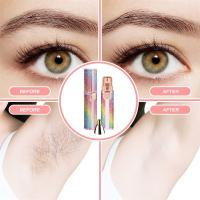 Afeitadora De Cejas Eléctrica 2 En 1 Para Mujeres Con Luz LED Integrada Remover Vello Facial Portátil Y Sin Dolor - details 2