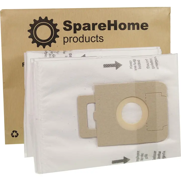 Bolsas aspirador Nilfisk King, Extreme, Elite - Hyperfilter Plus / Alta filtración - 10 unidades -    SpareHome®  400NK0013 - 1