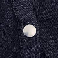 Vestido Midi De Denim Plegado TRAF Para Mujer Elegante Casual Con Manga Corta Chic Para Comunicación Diaria Vestido Midi A-Line Sin Estiramiento - details 5
