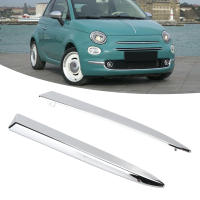Tira De Estructura Superior Del Parachoques De Coche Cromada 735455041 Reemplazo Para FIAT 500 2007-2015 Pieza De Exterior Del Automóvil Material ABS - details 0