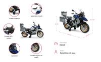 Moto Eléctrica Niño 3-6 Años BMW R1250 GS Adventure 12V - Moto Batería Niño - 2h Autonomía - Luces - Sonidos - Ruedas Entrenamiento - 6 km/h - INJUSA - details 6
