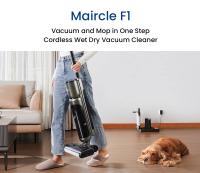 Aspiradora inalámbrica Maircle F1, 16Kpa/35Min, pantalla LED, Aspiradora Inteligente 2 en 1, Aspiradora en Seco y Húmedo y de Mano, Ideal para Suelos Pegajosos y Pelo de Mascotas - details 1