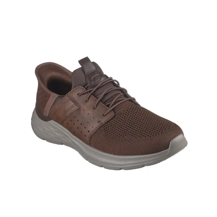 Zapatos sport SKECHERS GARNER NEWICK Hombre Marrón - 1