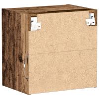 Estante Flotante vidaXL 2 piezas Madera Vieja 40x28,5x40 cm Madera Elaborada - details 5