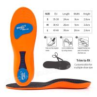 Plantilla de gel con soporte para el arco del pie, plantilla ortopédica con amortiguación para pies planos, tallas 35-46 - details 7