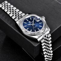 Reloj Mecánico Para Hombre PAGANI DESIGN PD-1645 V3 2024 Cristal De Zafiro Resistente Al Agua 10 Bar Pulsera De Acero Inoxidable Estilo Casual - details 5