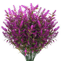 Flores Artificiales De Lavanda Baratas Plantas Falsas De Plástico Para Decoración De Jardín Hogar Y Fotografía DIY Propiedades Interiores Bonsái - details 5