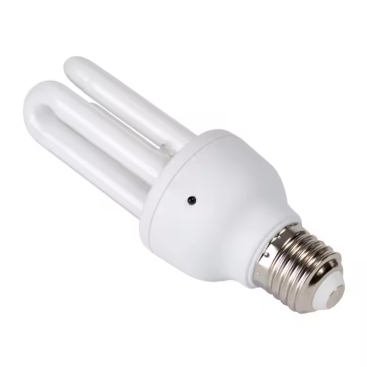 ORION91 Pack x 4 unidades CFL 3U con SENSOR 15W 900lm E27 6400K 10000H SpazioLuzio CJ.4 - 1