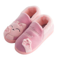 Zapatillas De Invierno Para Mujer Con Dibujos De Gato No Escolapadas Calientes Para El Interior De La Casa Zapatos De Piso - details 8
