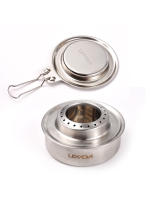 Estufa De Camping LIXADA 120ml Mini Con Cubierta Plegable Para Extinguir Fuego Alta Eficiencia De Combustión Estufa Para Alcohol - details 0