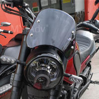 Parabrisas De Motocicleta Para Benelli Leoncino 500 Con Soportes Accesorios De Frontera De Alta Calidad En ABS Plástico Negro Clear Smoke - details 2