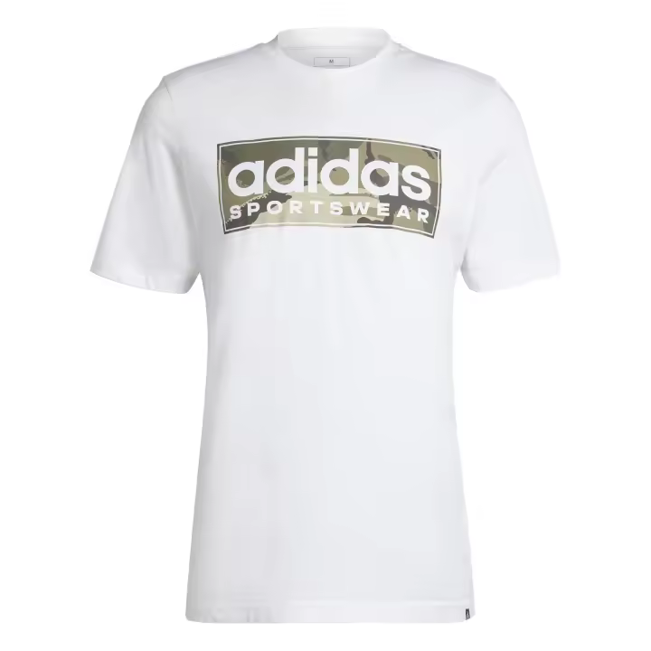 Camiseta Manga Corta Adidas Camo V25 Blanco Adccmv2573Ad - 1