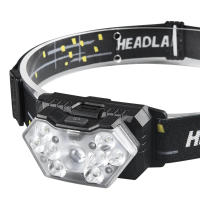 Lámpara Frontal LED De 9 Luces Recargable USB Con Sensor De Movimiento Luz Portátil Para Pesca Camping Y Actividades Al Aire Libre - details 11