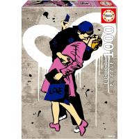 Educa - EL Beso Puzzle de 1000 Piezas . Incluye Pegamento Fix Puzzle. Medidas: 48 x 68 cm. + 14 años Educa 20180 - details 0