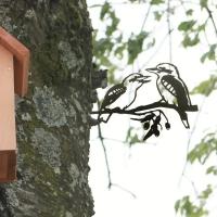 Decorativo De Hierro Metálico En Silueta De Pájaro Para Insertar En Árbol O Ramas Creativo Para Jardín Y Patio Perfecto Para El Hogar - details 3