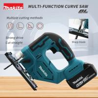 Makita DJV182Z Jigsaw Eléctrico Sin Escobillas 18V 340W Sin Batería Herramienta De Corte Para DIY En Casa Mango De Barril - details 2