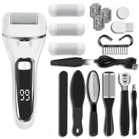 Lima eléctrica para pies, removedor de callos, máquina profesional de pedicura, recargable, depurador de piel muerta agrietada - details 1