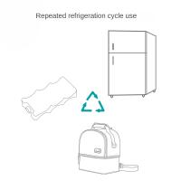 Nueva Compresa De Hielo Azul Para Almacenamiento De Leche Materna Empaque Individual Con Bolsa De Refrigerración Azul Ice Mommy - details 1
