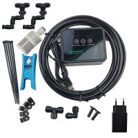 Sistema Inteligente De Nebulizador Para Reptiles Humidificador De Terrario Con Timer Automático Kit De Lluvia Forestal Control De Rociador - details 2