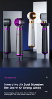 Secador De Pelo 5 En 1 Peine Secador De Aire Caliente Frío Estilo Peine Secador Eléctrico Con Auto Curling Iron Para El Hogar - details 5