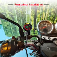 Medidor De Temperatura De Agua Para Motocicleta Mini Dual Display Con Alarma Inteligente Para XMAX250 300 NMAX CB 400 CB500X Medidor De Voltaje Material Plástico + LED - details 4