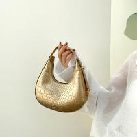 Bolso De Hombro En Forma De Crescent Para Mujer Bolso De Armpita Diseñador Bolso De Mano Diario Bolso Para Teléfono Vintage PU Suave - details 18