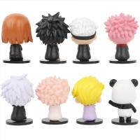 Figura De Anime Jujutsu Kaisen Set De Juguetes PVC De 6.5cm Itadori Yuji Satoru Gojo Fushiguro Megumi Kugisaki Nobara Decoración Para Coche Regalos Para Adultos - details 5