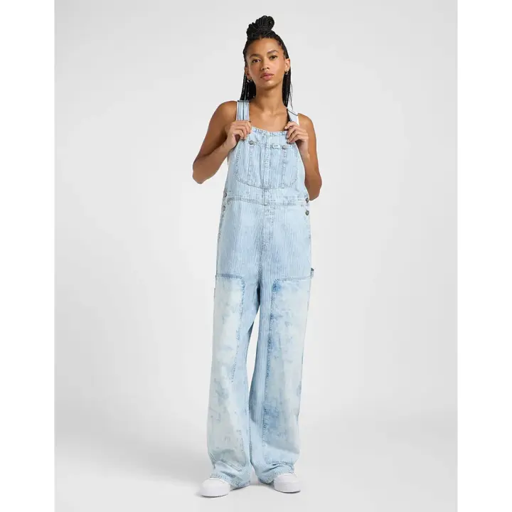 Ropa mujer Monos Lee Peto Patched Azul - 1