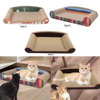 Mesa De Rascado Para Gatos Sillón Versátil Y Resistente Estilo Vintage Nido Para Gatos Decoración Para El Hogar Alfombrilla De Rascado Para Mascotas - details 3