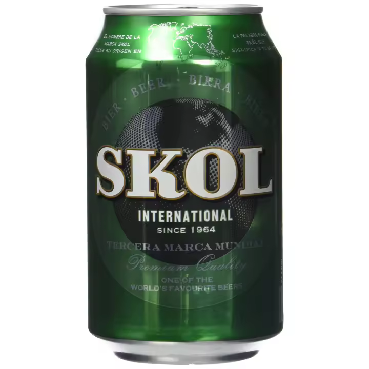 Cerveza Skol Lata 33 Cl - 24 unidades - 1