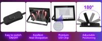 Luz Negra UV 30W/60W Con Enchufe EU/US/UK IP66 Para Escenario Efecto De Luz Ultravioleta Para Halloween Xmas Danza Disco Fiesta - details 3